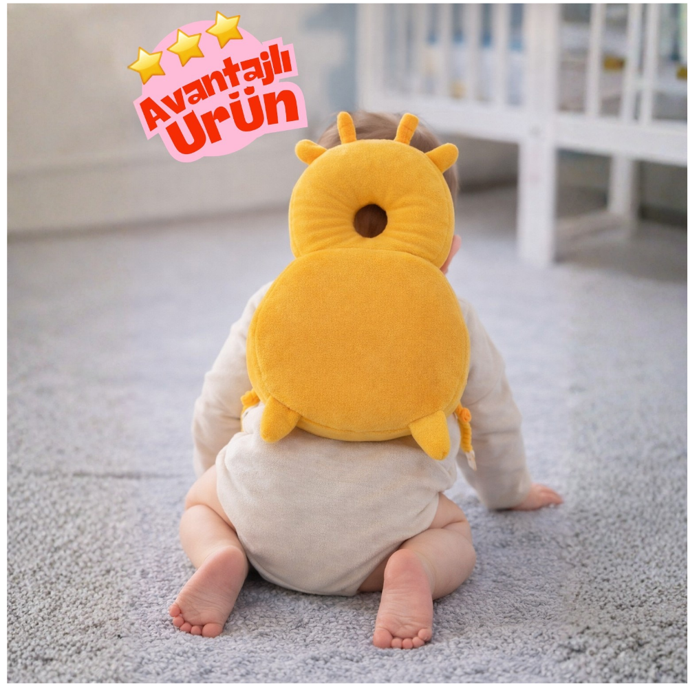 Bebek kafa koruma yastığı, İlk adım yastığı, Koruyucu yastık (Kelebek)